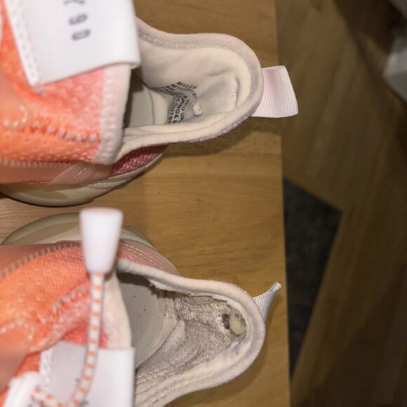 Steve Madden Myles Knit Sneakers Wns Sz 8 M Pink To Orange Color - Picture 2 of 9